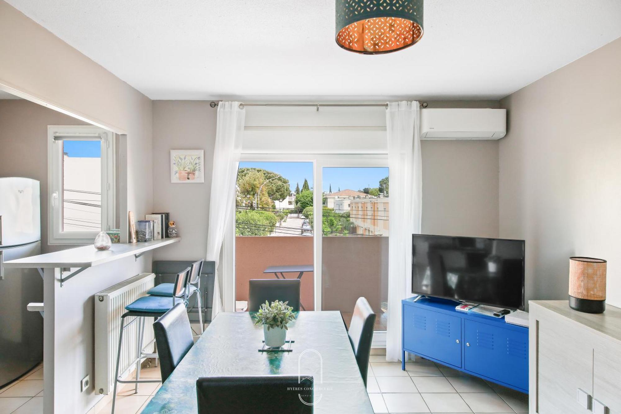 Hyeres Proche Centre - Appartement 1 Chambre Clim Pk Wifi By Hc Exteriör bild