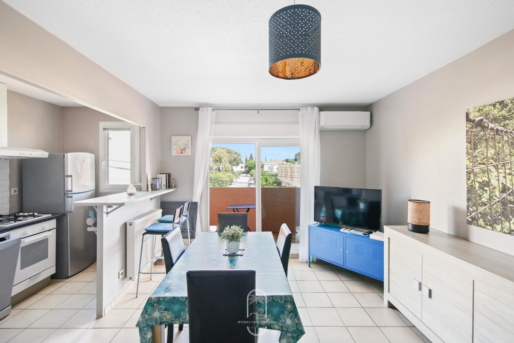 Hyeres Proche Centre - Appartement 1 Chambre Clim Pk Wifi By Hc Exteriör bild
